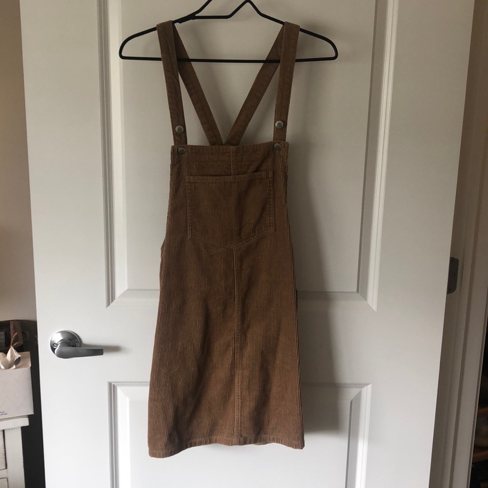 NWT Corduroy Overall Dress
